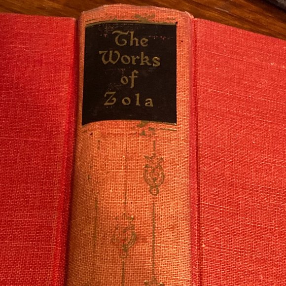 Antique Book - The Works of Emile Zola 1938 - Picture 1 of 6